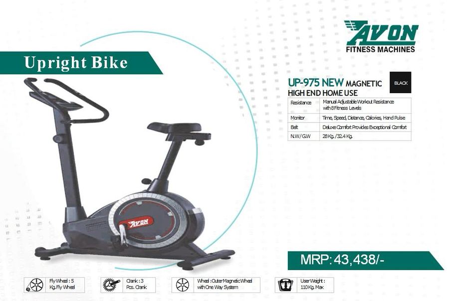 Avon UP-975 Magnetic Upright Exercise Bike